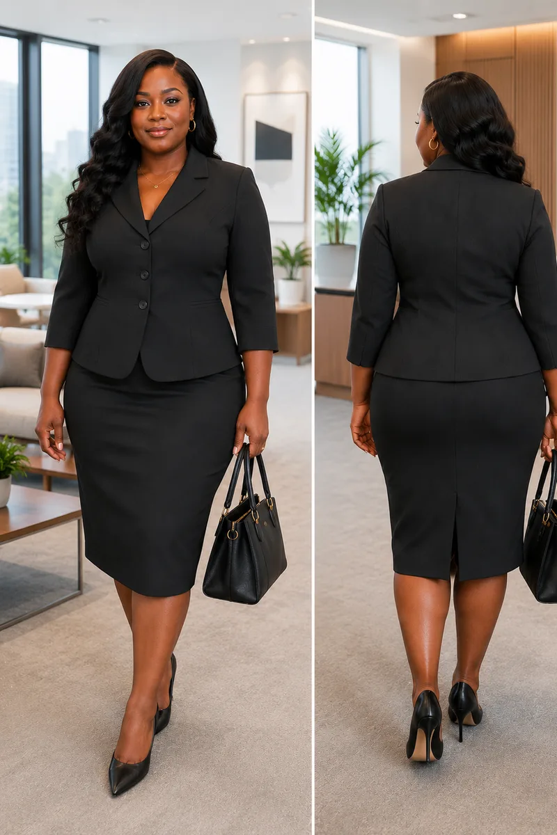 Black Classic Suit